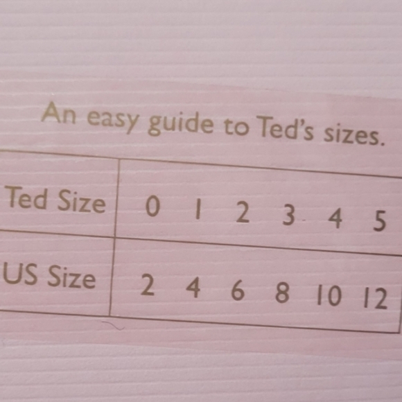 🍒NWT🍒 TED BAKER BARDOT DRESS - Picture 15 of 15